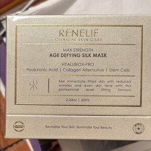 Age Defying Silk Mask - Gold Renelif